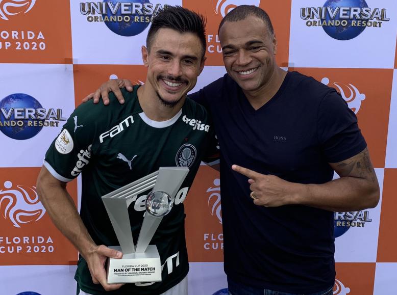 Florida Cup: Atacante Willian diz estar confiante na temporada do Palmeiras