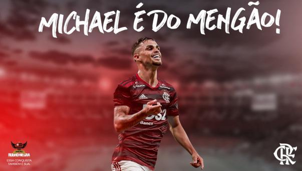 Carioca: Revelação do Brasileirão, Michael é oficializado pelo Flamengo
