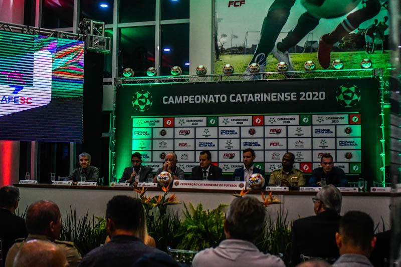 O evento de lançamento aconteceu na sede da FCF