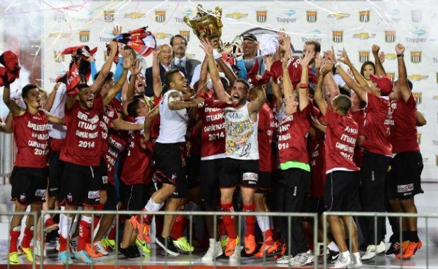 O Ituano foi Campeão Paulista em 2014. (Foto: Reprodução)
