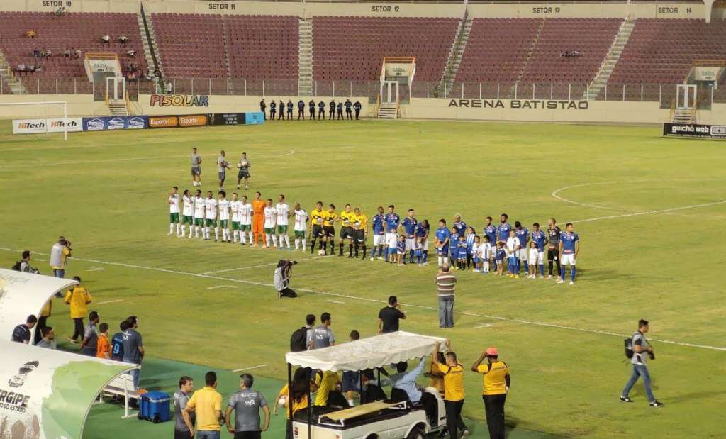 Confiança e Lagarto ficaram no empate sem gols