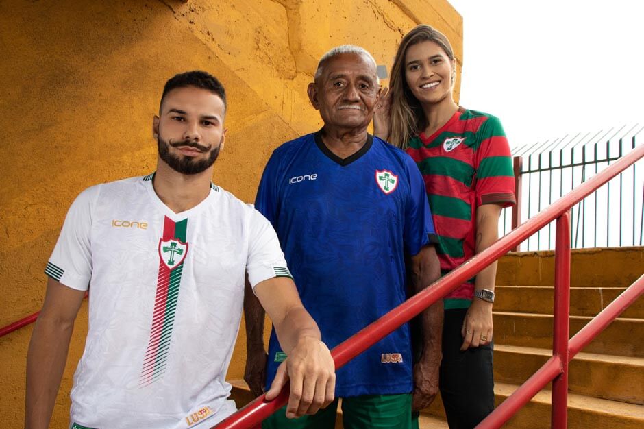 Paulista A2: Portuguesa divulga novas camisas para o ano do centenário. VEJA!