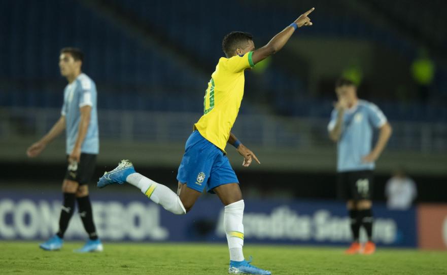 Brasil 3 x 1 Uruguai – Seleção vira líder isolado de seu grupo no Pré-Olímpico