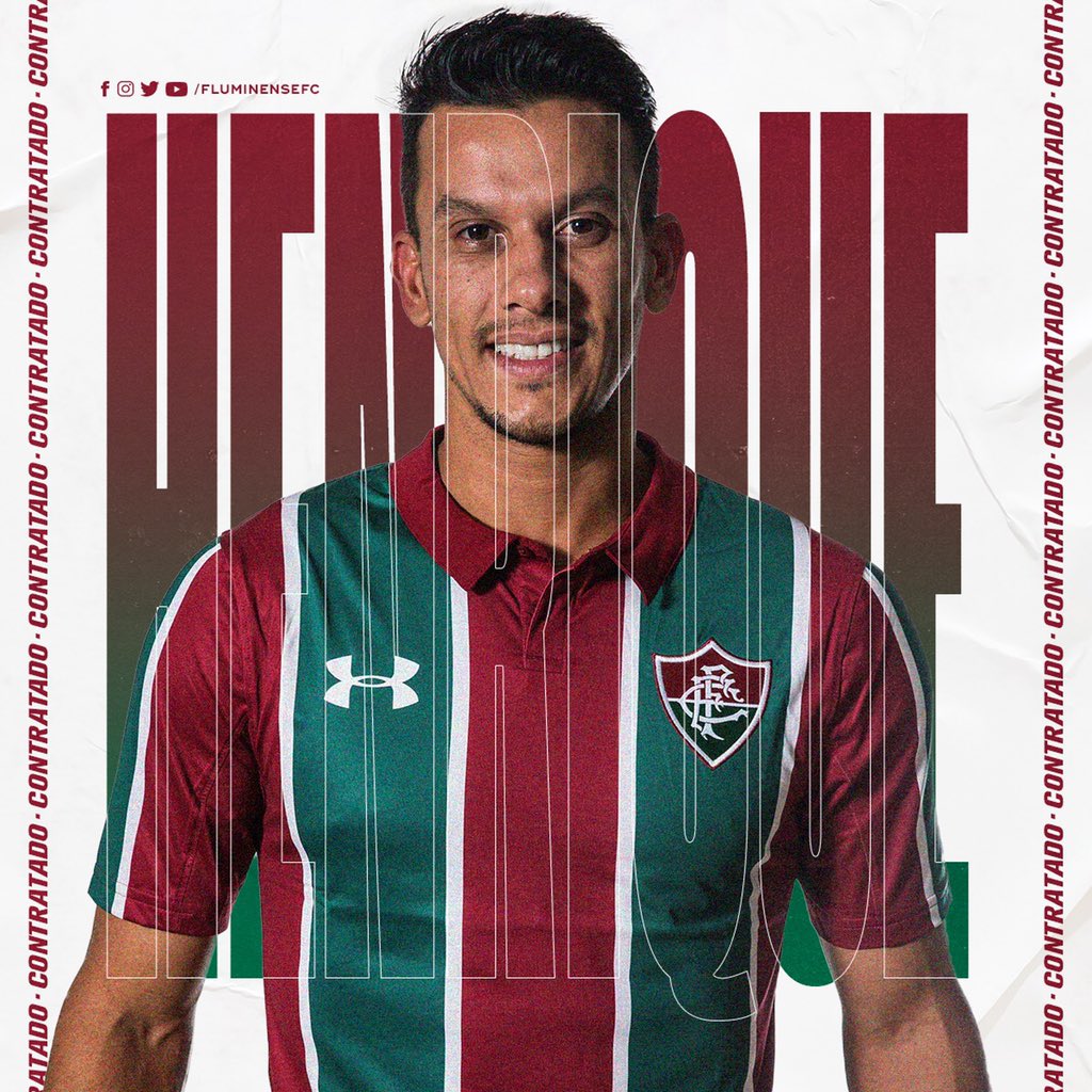 Fluminense anuncia a contratação por empréstimo do volante do Cruzeiro