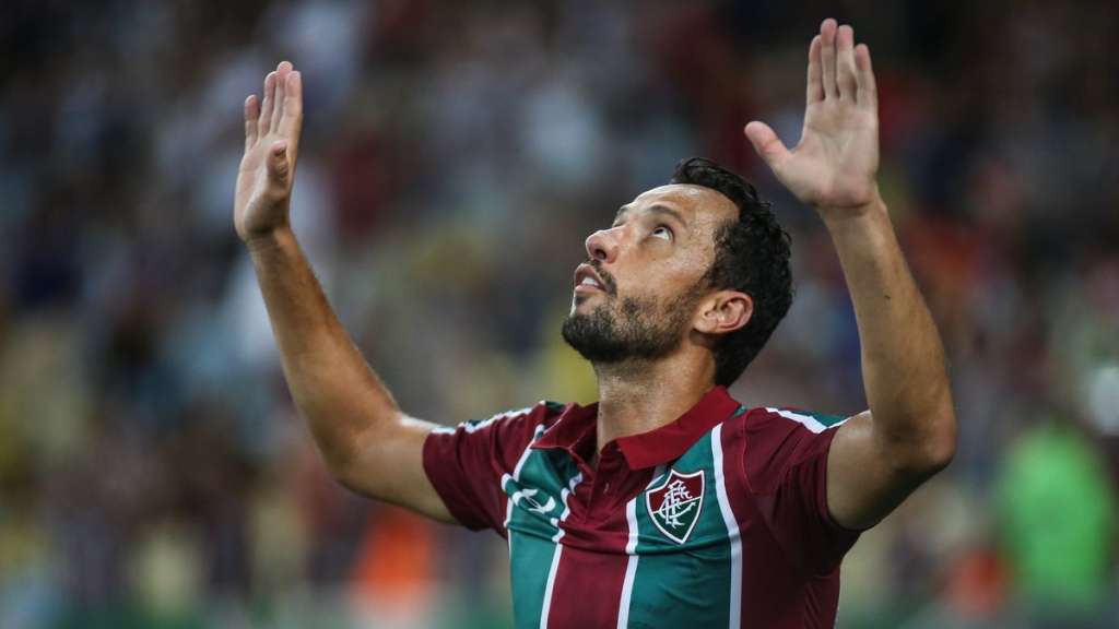 Nenê fez um dos gols da vitória do Fluminense sobre a Portuguesa