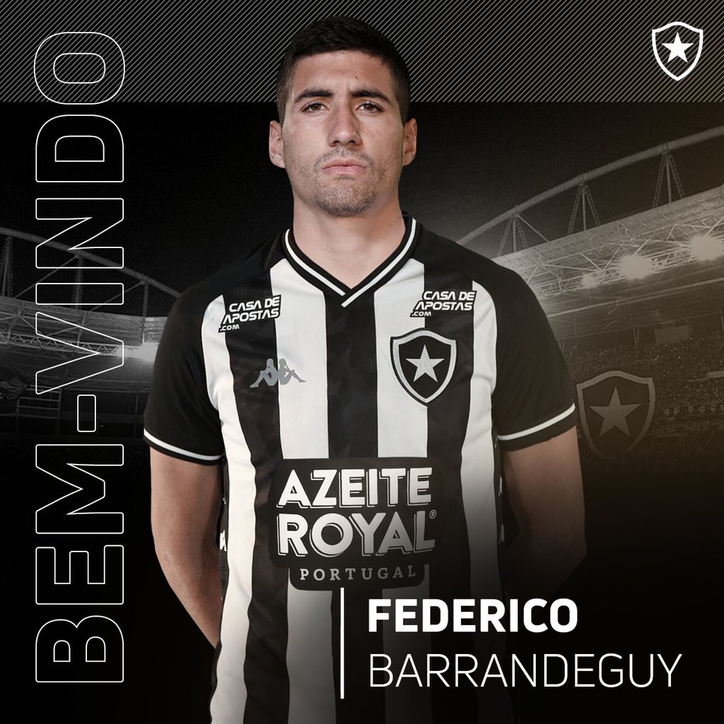 Carioca: Lateral Barrandeguy é anunciado e Botafogo chega a 8 reforços em 2020