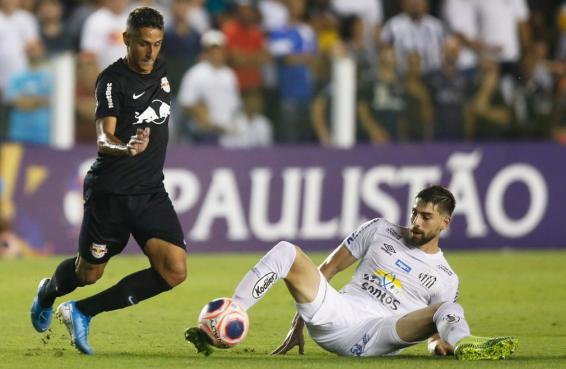 Santos quase se enroscou com Bragantino