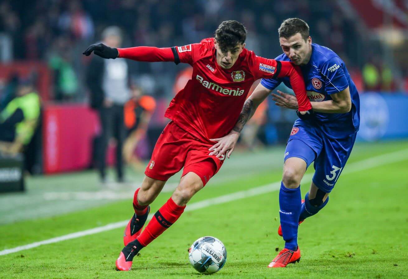 ALEMÃO: Leverkusen bate Düsseldorf e segue na caça aos primeiros colocados