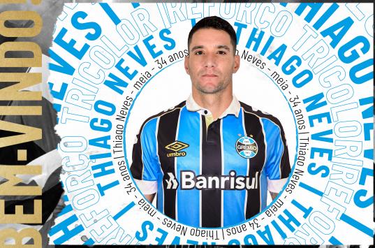 Gaúcho: Grêmio anuncia chegada de meia com contrato até o fim de 2020