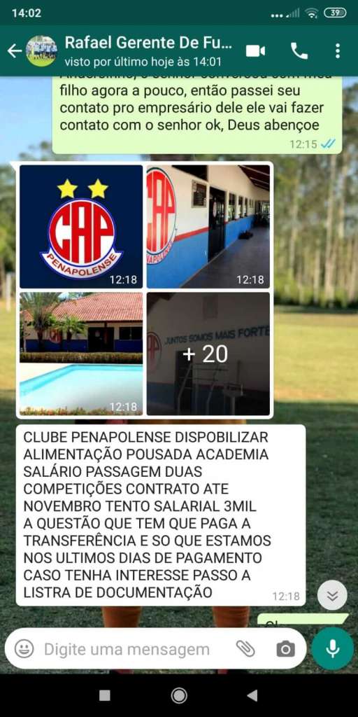 Golpista se passa por dirigente do Penapolense