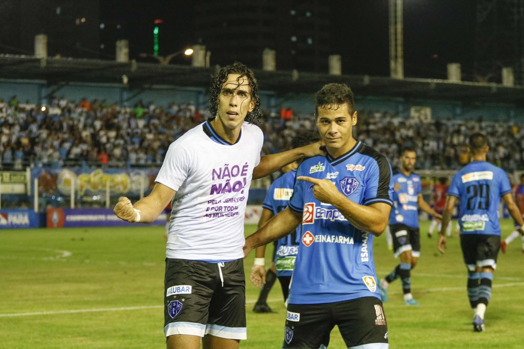 Paysandu vence Bragantino, segue 100% e fica na liderança