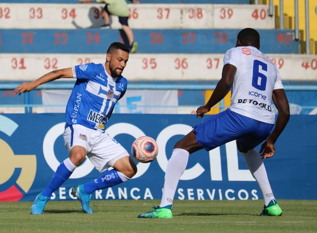 Água Santa foi derrotado pelo Santo André (Foto: Michael Sanches)