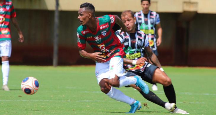 Lusa teve que correr atrás do empate. Foto: Rafael Bento