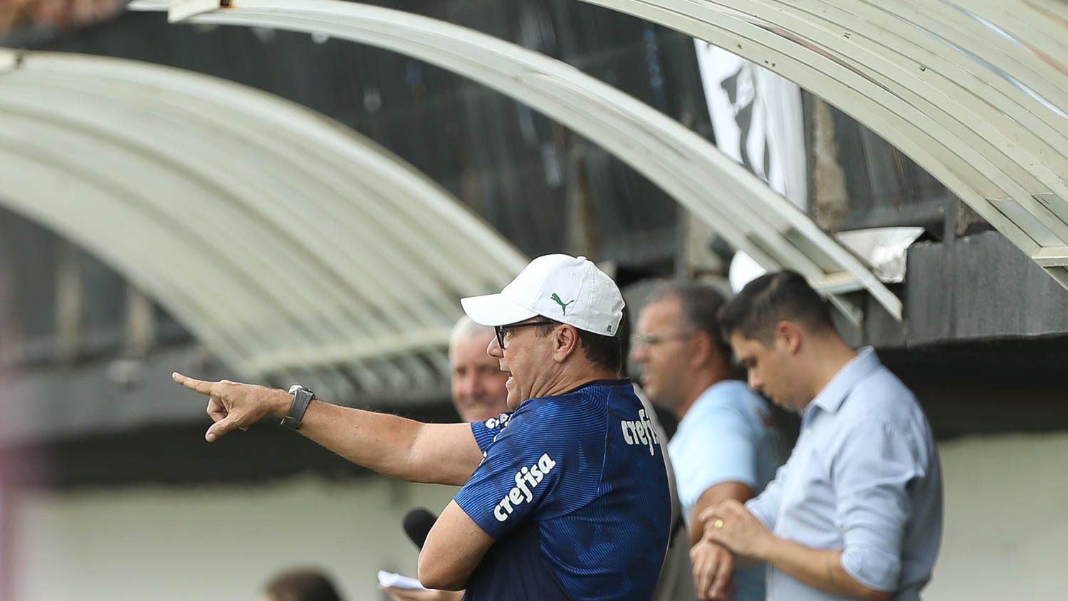 Luxemburgo admite primeiro tempo ruim do Palmeiras: ‘Só o Bragantino jogou’