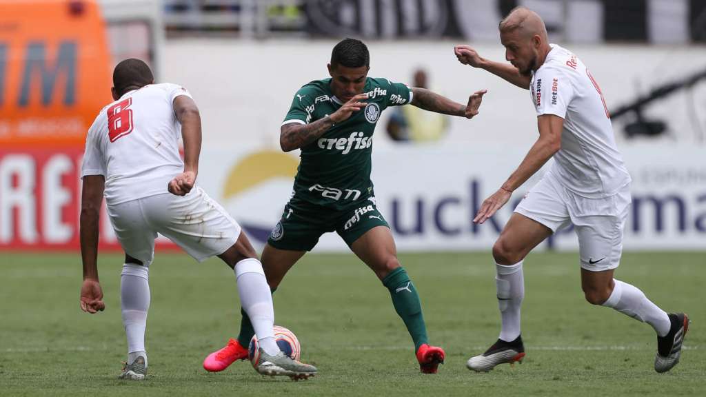 Palmeiras não teve uma boa atuação contra o Red Bull Bragantino (Foto: César Greco/Agência Palmeiras)