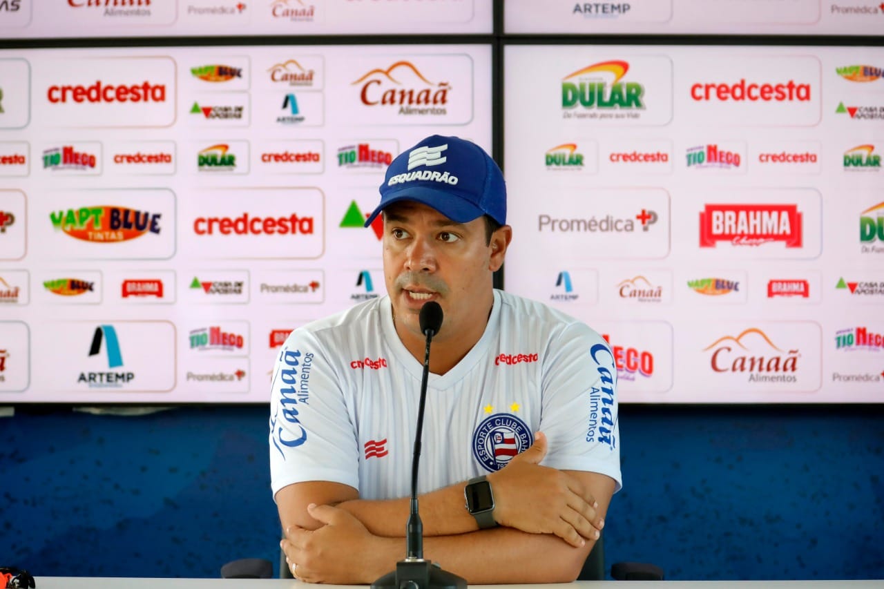 Baiano: Dado Cavalcanti lamenta empate em casa, mas já vira chave no Bahia