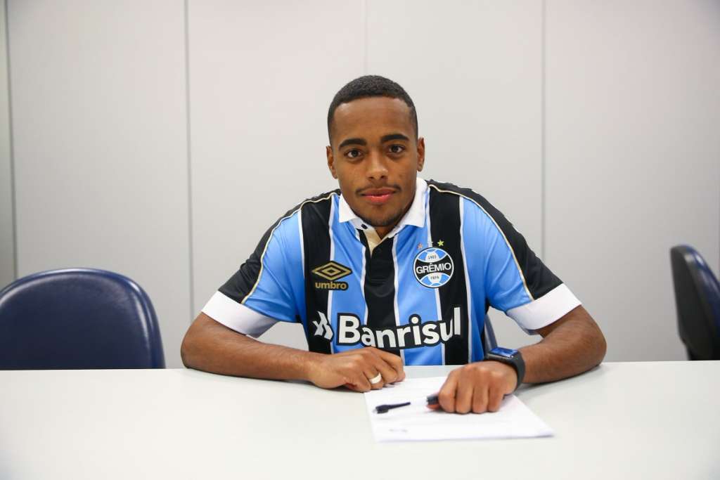 Mateusinho atuou no Grêmio (Sub 23) no segundo semestre de 2019