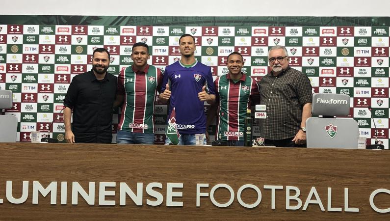 Carioca: Pronto para jogar, trio de contratados é apresentado pelo Fluminense