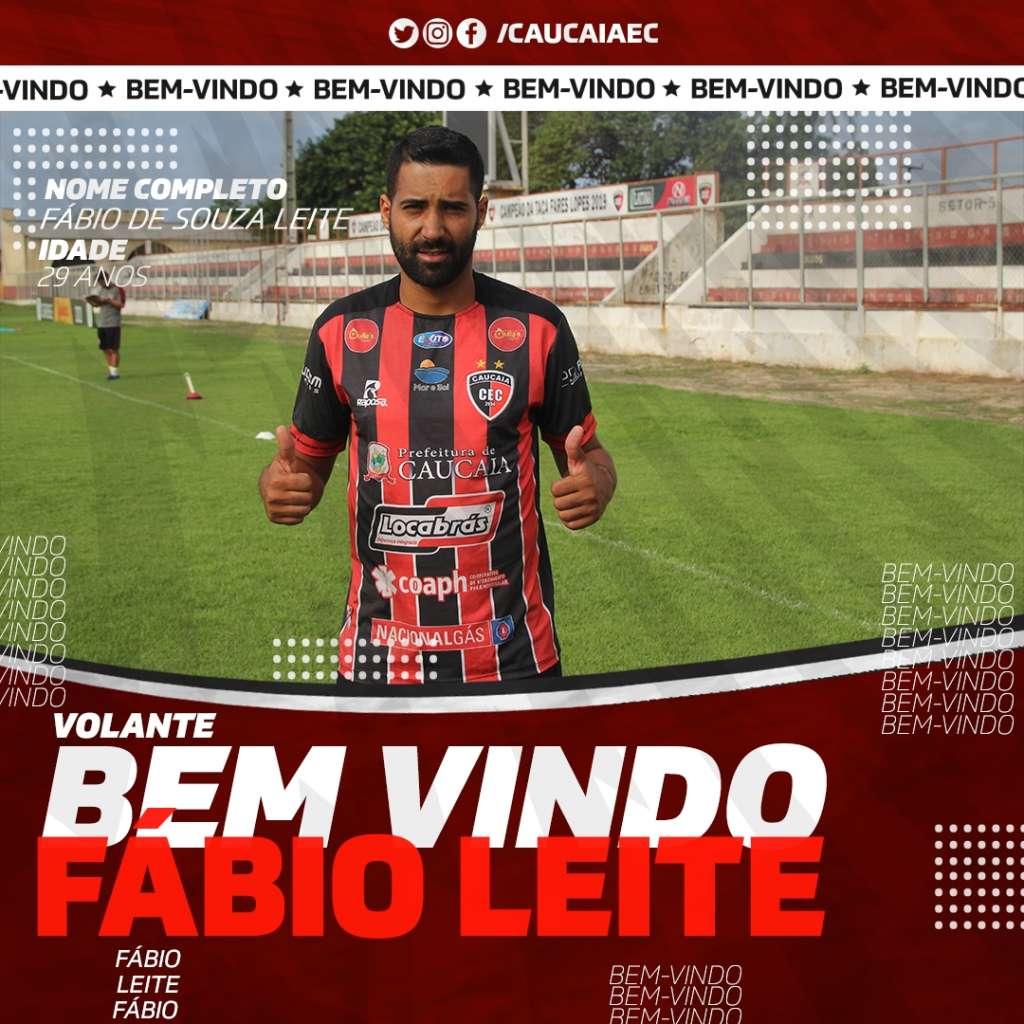 Fábio Leite é um dos novos reforços do Caucaia 