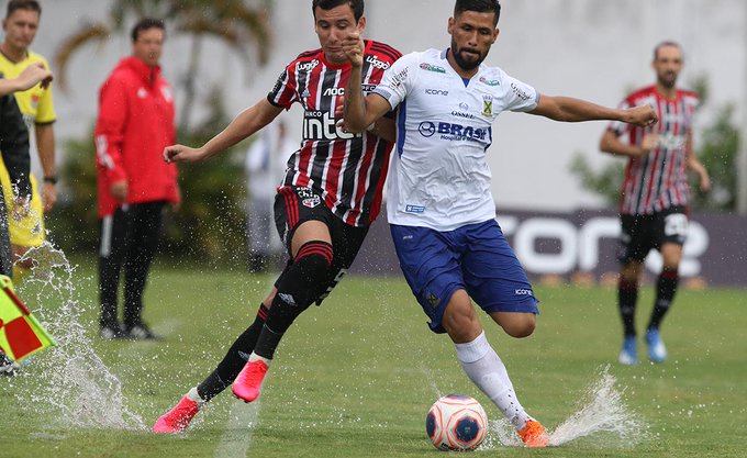 Paulistão: Sede social do São Paulo no Morumbi fica cheia de lama após forte chuva