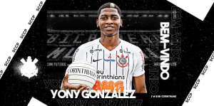 Corinthians anuncia oficialmente atacante gringo como reforço