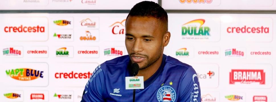 Momento de apoiar. (Foto: Felipe Oliveira / Bahia)