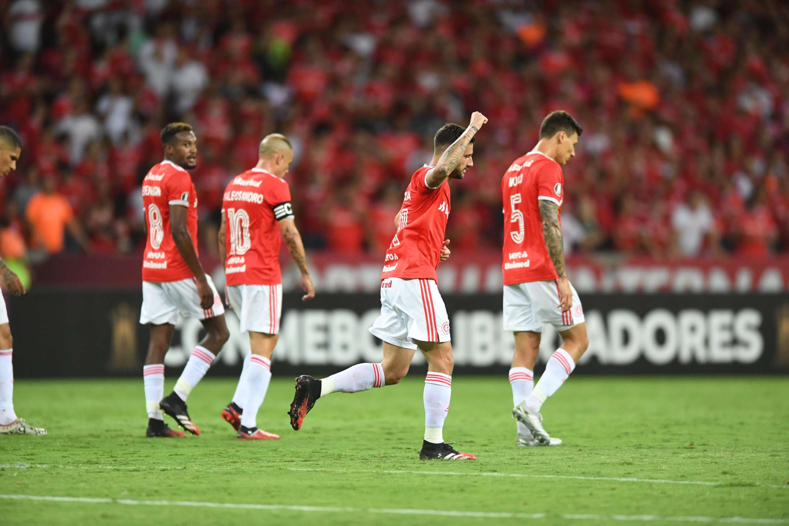 Libertadores: Herói da classificação comemora bom início no Inter