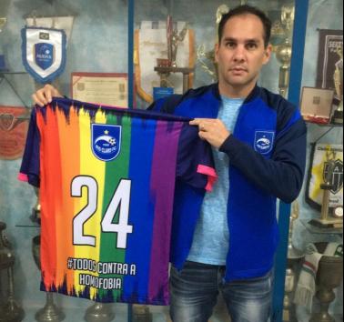 Presidente do Rio Claro comenta ação contra homofobia: ‘Não existe mais espaço’