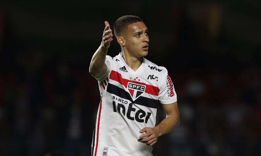 Antony está de saída do São Paulo