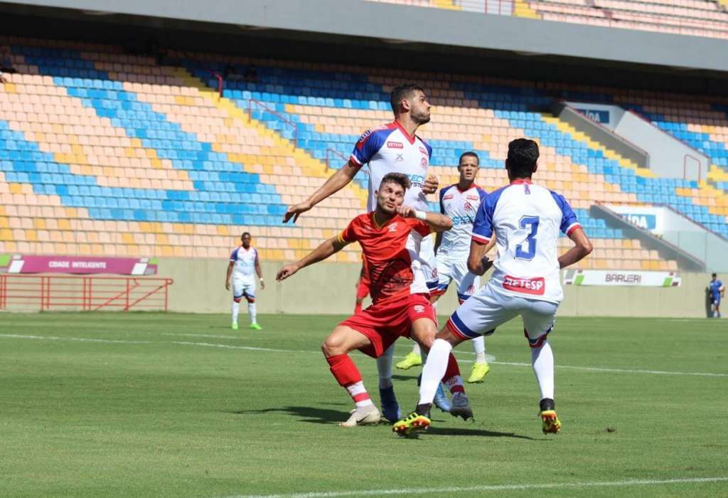 Penapolense ganhou do Audax na Arena Barueri (Foto: Jorge Luis/Audax)