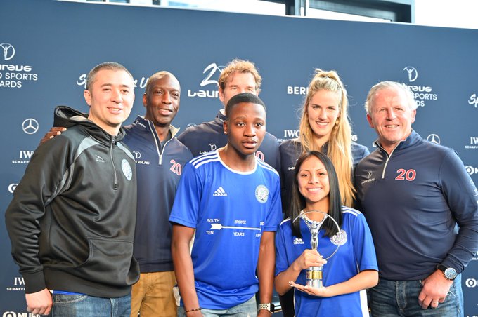 Projeto social de futebol de Nova York fatura prêmio Laureus, o “Oscar do Esporte”