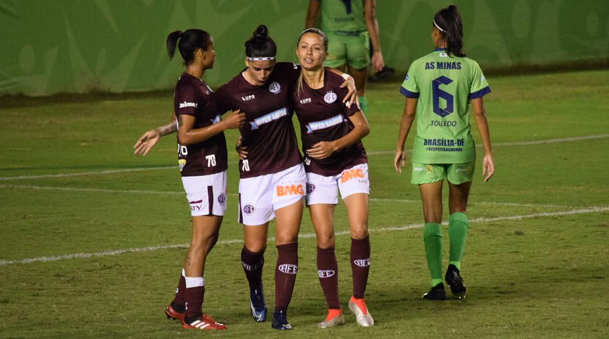 BRASILEIRO FEMININO: Ferroviária vence Palmeiras e segue com 100% de aproveitamento