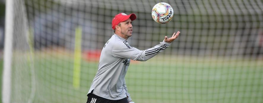 Jogadores à disposição. (Foto: Ricardo Duarte / Internacional)
