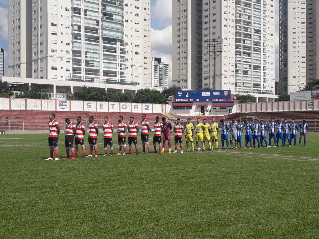 Nacional e Linense empatam pela quinta rodada do Paulista A3