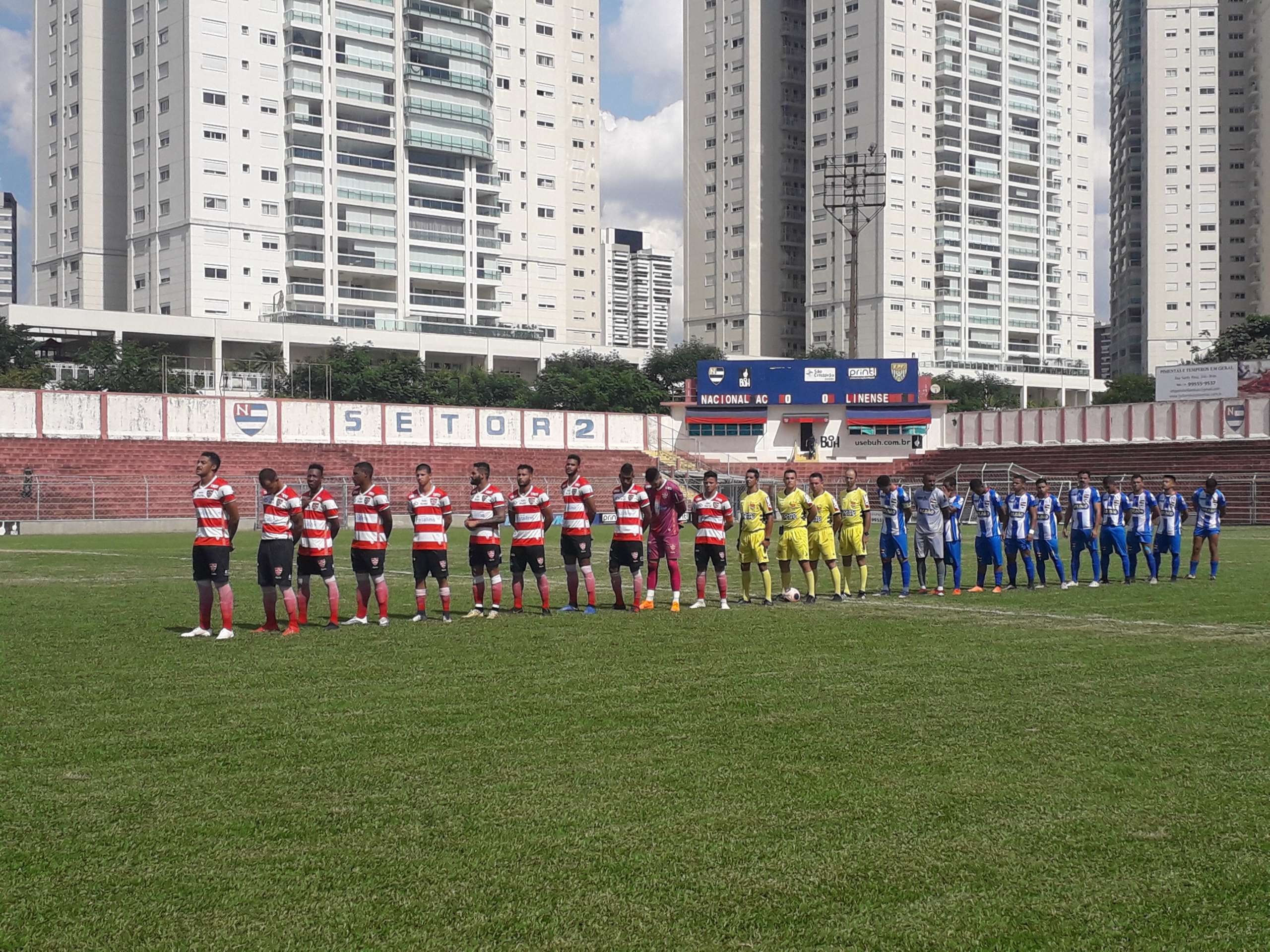 Nacional 1 x 1 Linense – Em jogo adiado, Elefante sai na frente, mas toma empate