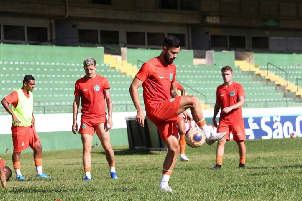 Com treino fechado, Guarani fecha preparação antes de viagem - David Oliveira / Guarani FC