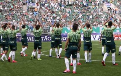 Paulistão: Com torcida, Palmeiras fecha preparação e tem treino interrompido pela chuva