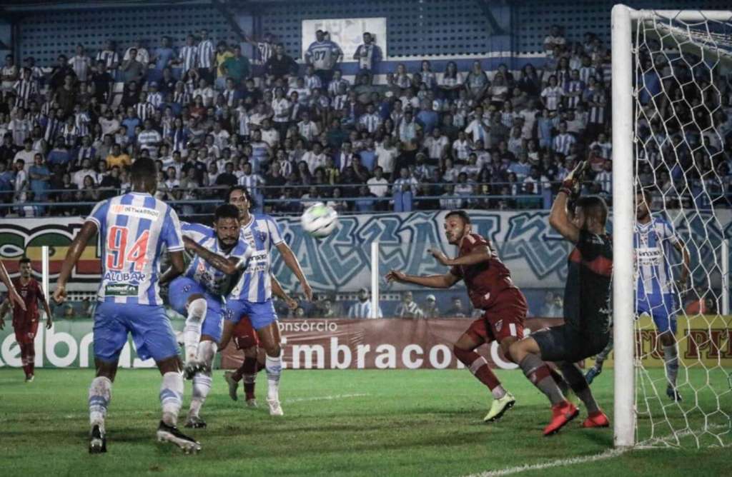 Paysandu foi eliminado pelo CRB na Curuzu (Foto: Jorge Luiz/Paysandu)