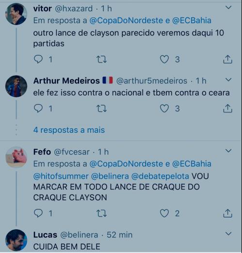 Clayson vira assunto nas redes sociais