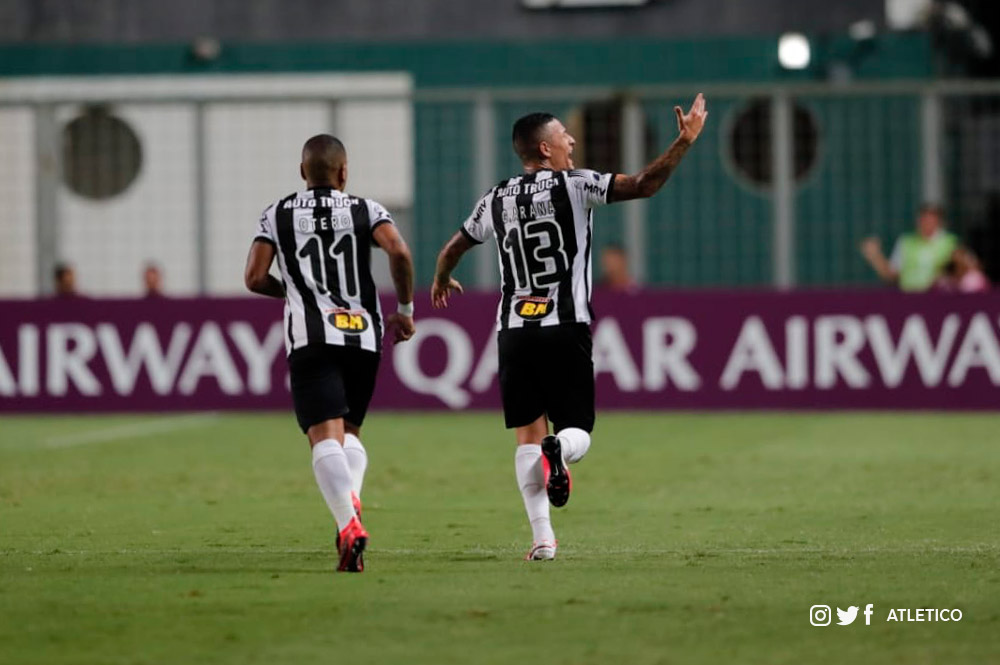 Galo foi bem no primeiro tempo