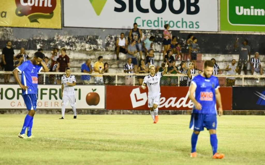 Estrela do Norte soma primeiros pontos ao ganhar do Linhares (Foto: Fabiano Oliveira/MKT Estrela)