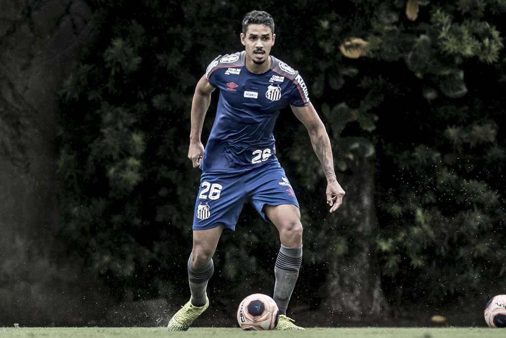 Lucas Veríssimo faz sua estreia em 2020 (Foto: Ivan Storti/Santos FC)