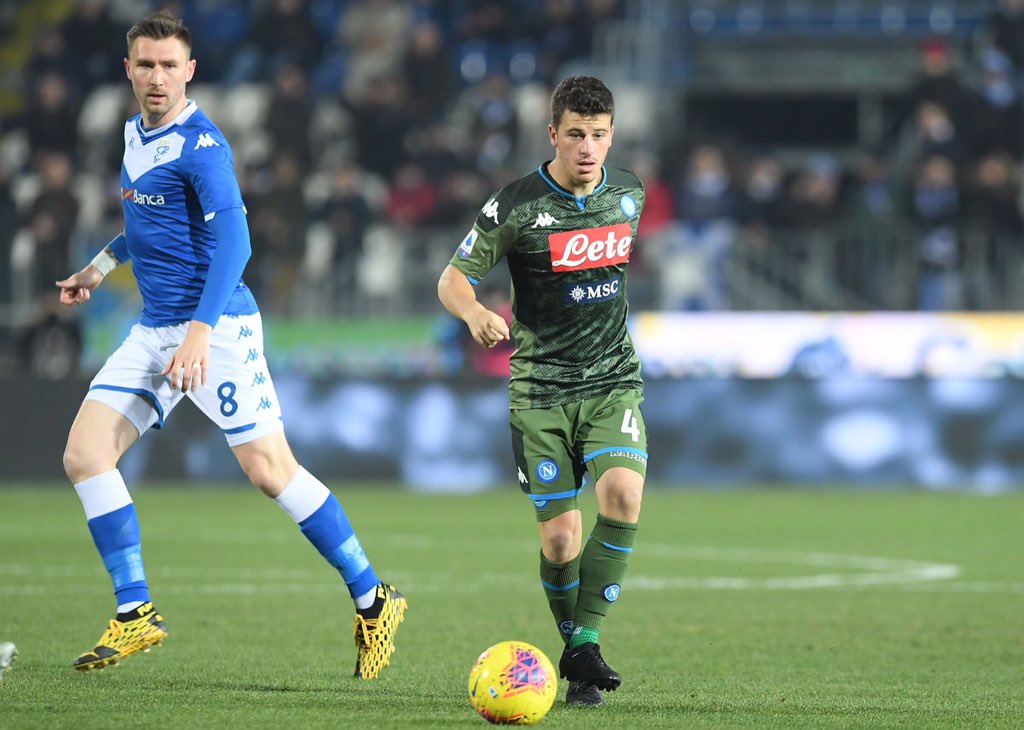 ITALIANO: Napoli bate o Brescia de virada e vence a 3ª seguida antes de encarar Barça