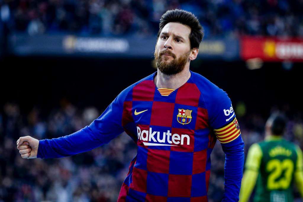 Messi encerrou jejum com quatro gols sobre o Eibar (Foto: Divulgação/Barcelona)