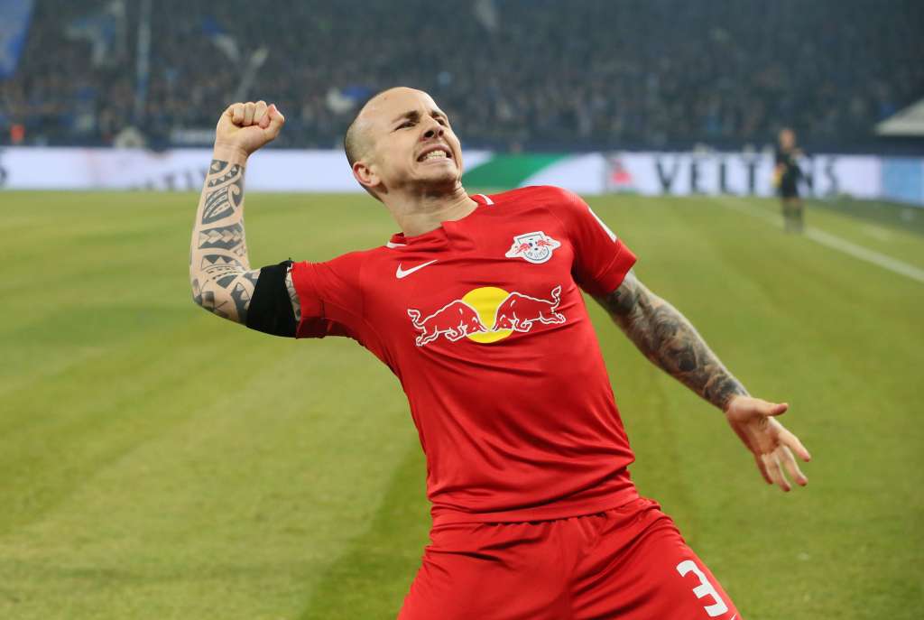 Angelino marcou um dos gols do RB Leipzig (Foto: Divulgação/RB Leipzig)