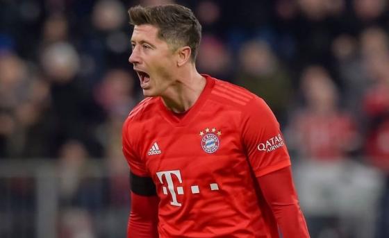 Polonês Roberto Lewandowski é o artilheiro da Liga dos Campeões (Foto: Divulgação)