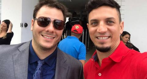 Filipe Rino (à esquerda) e Léo Costa