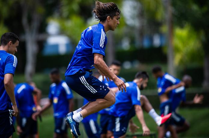 Cruzeiro volta de folga após carnaval e Marcelo Moreno faz 1º treino com grupo