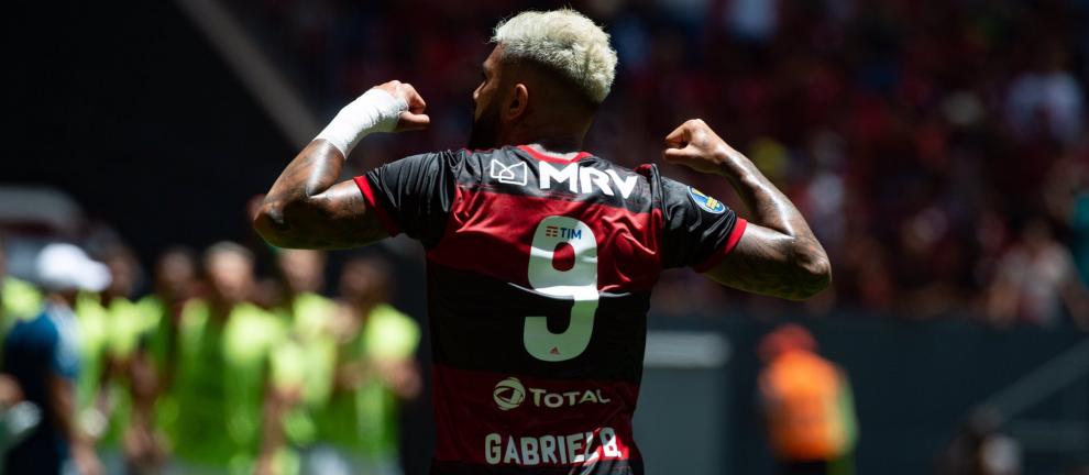 A fera está de volta. (Foto: Alexandre Vidal / Flamengo)