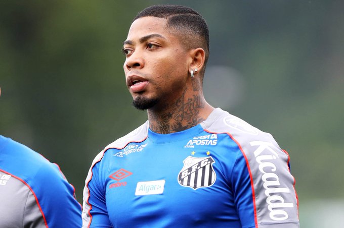 Em recuperação de lesão, Marinho vai ao campo na reapresentação do Santos